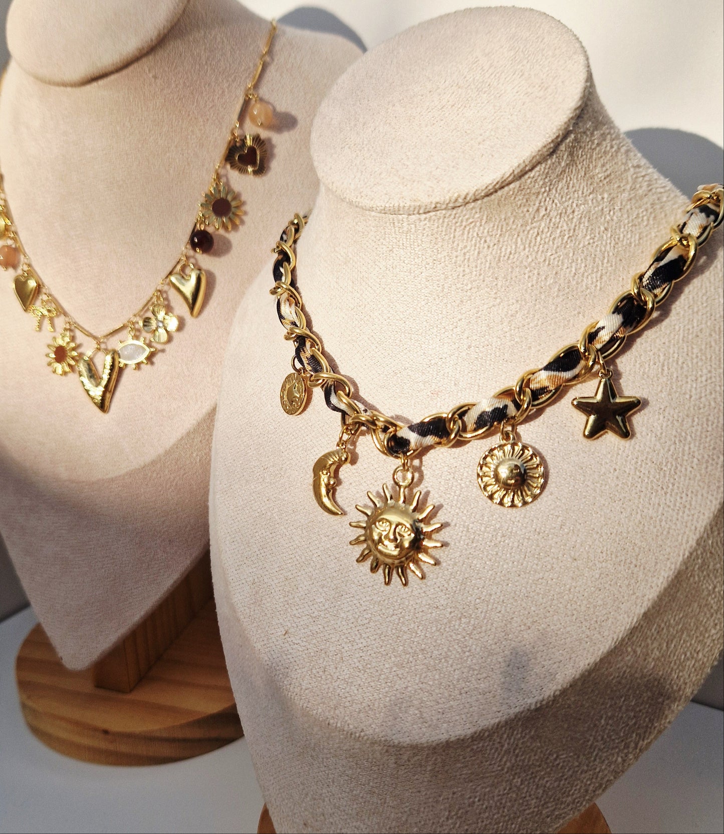 Collier Hélia - Acier inoxydable doré