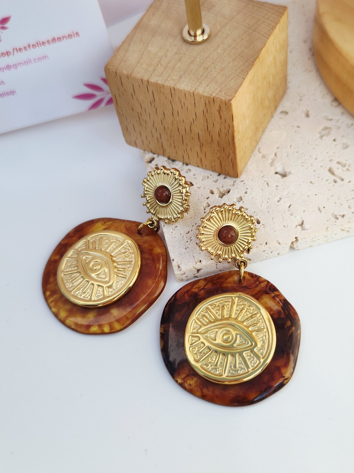 Boucles d'oreilles Isadora