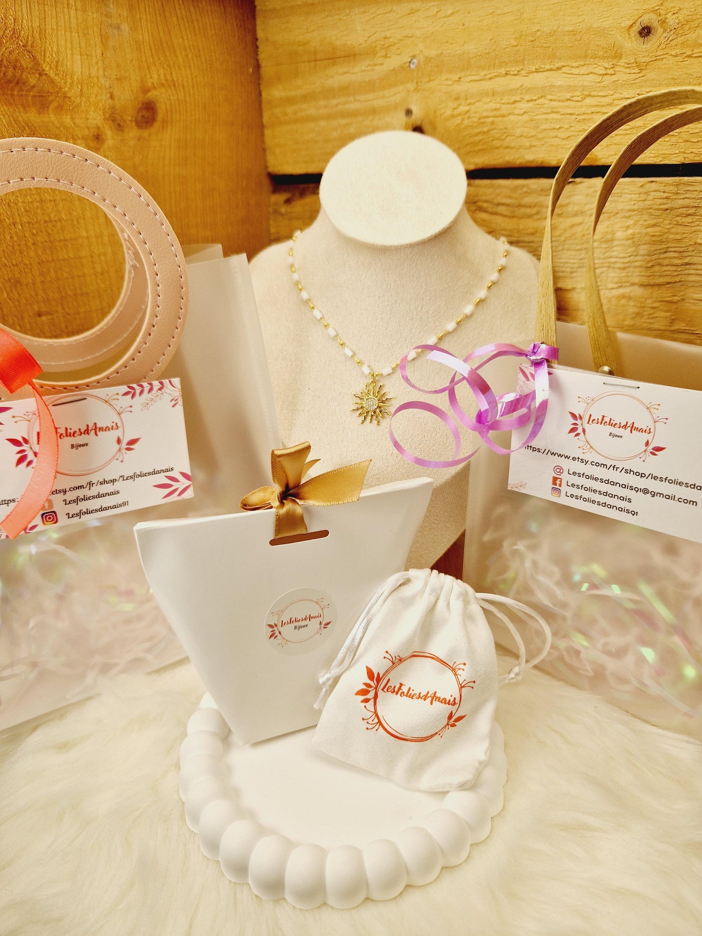 Boucles d’oreilles Nacre