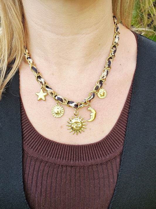 Collier Hélia - Acier inoxydable doré