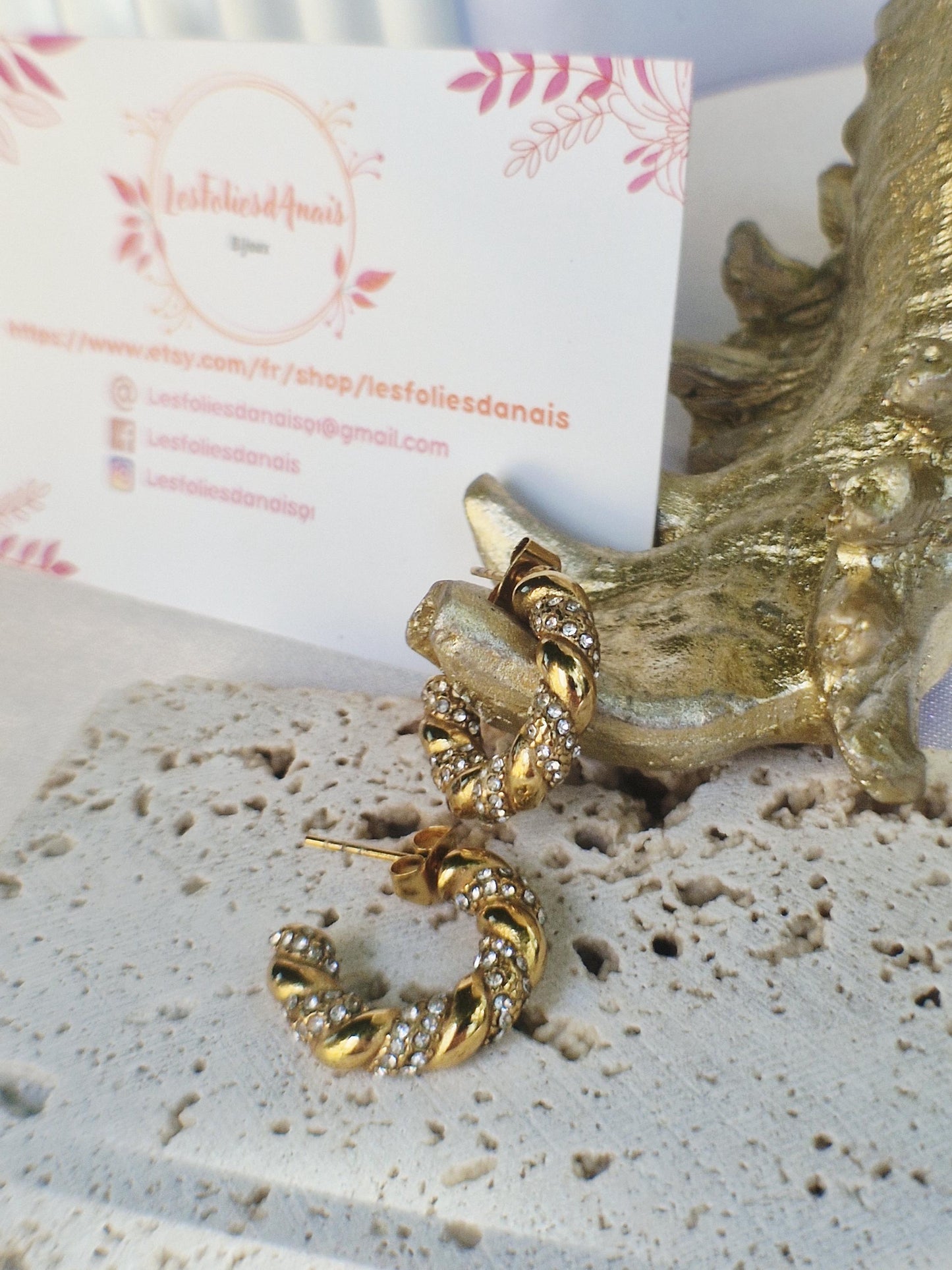 Boucles créoles Lola