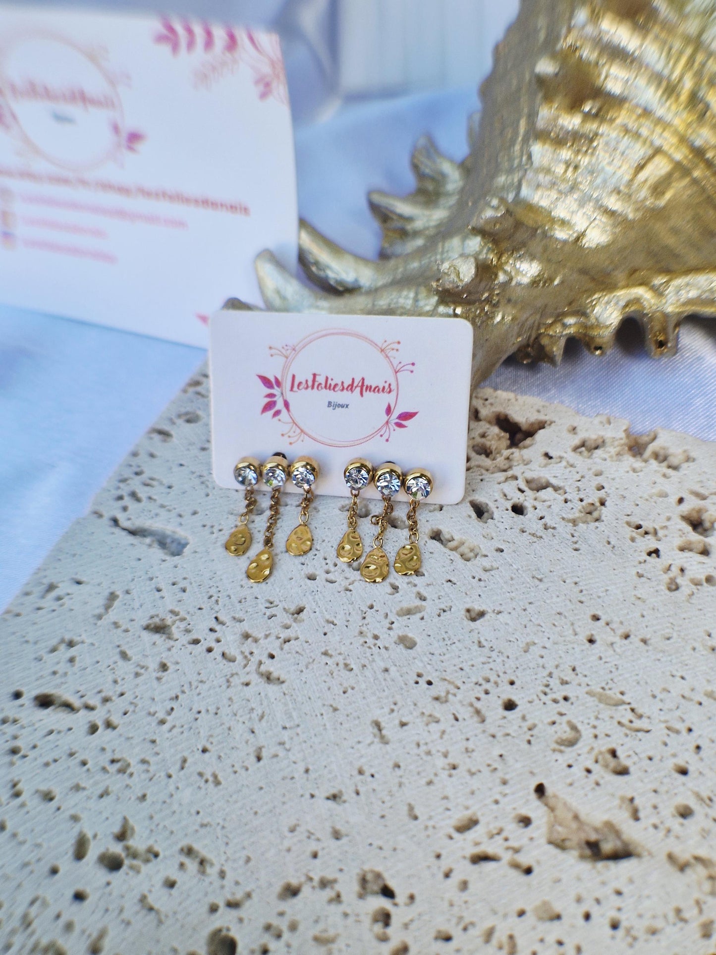 Boucles d’oreilles Adèle