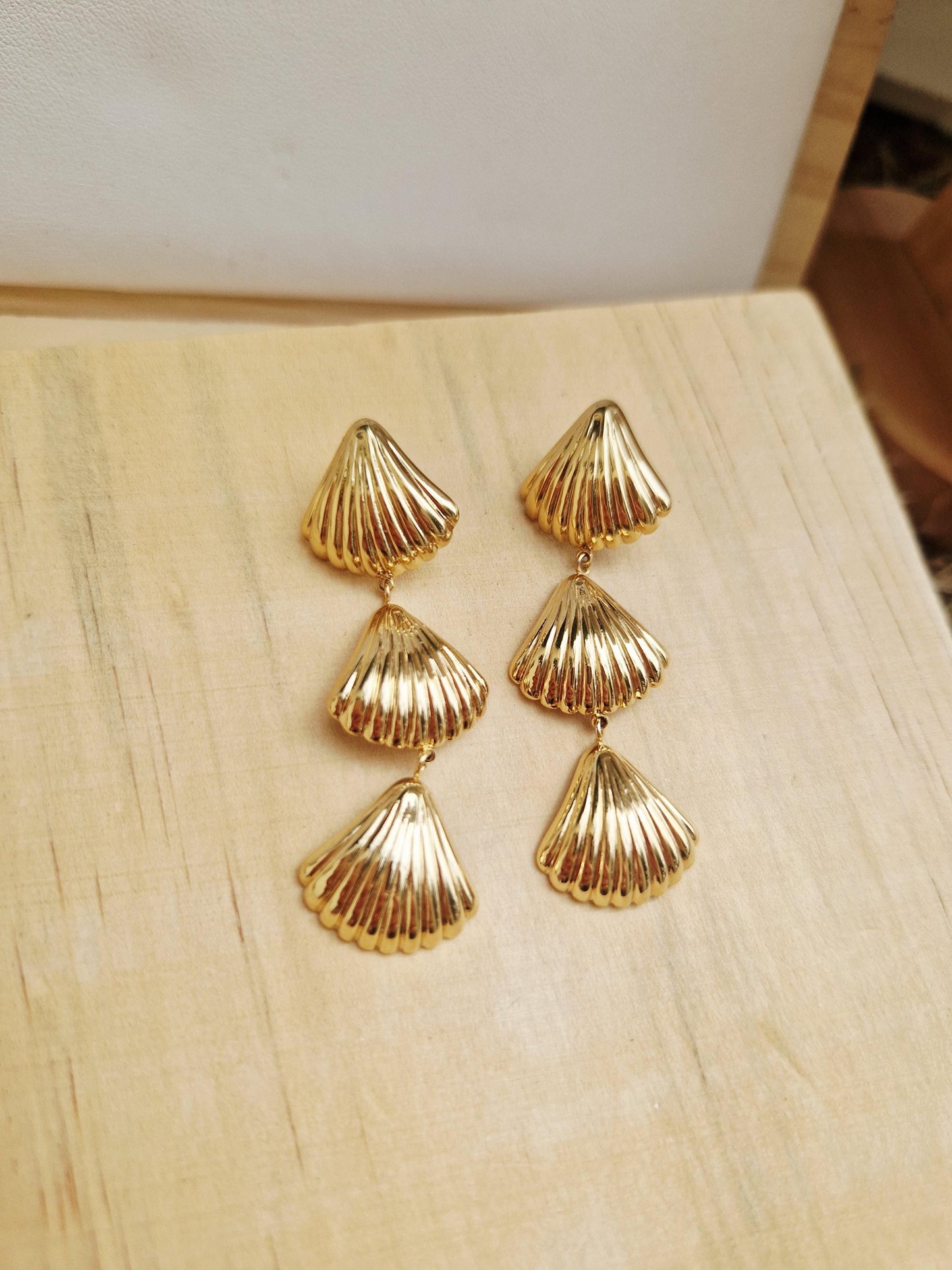 Boucles d’oreilles Coquillages