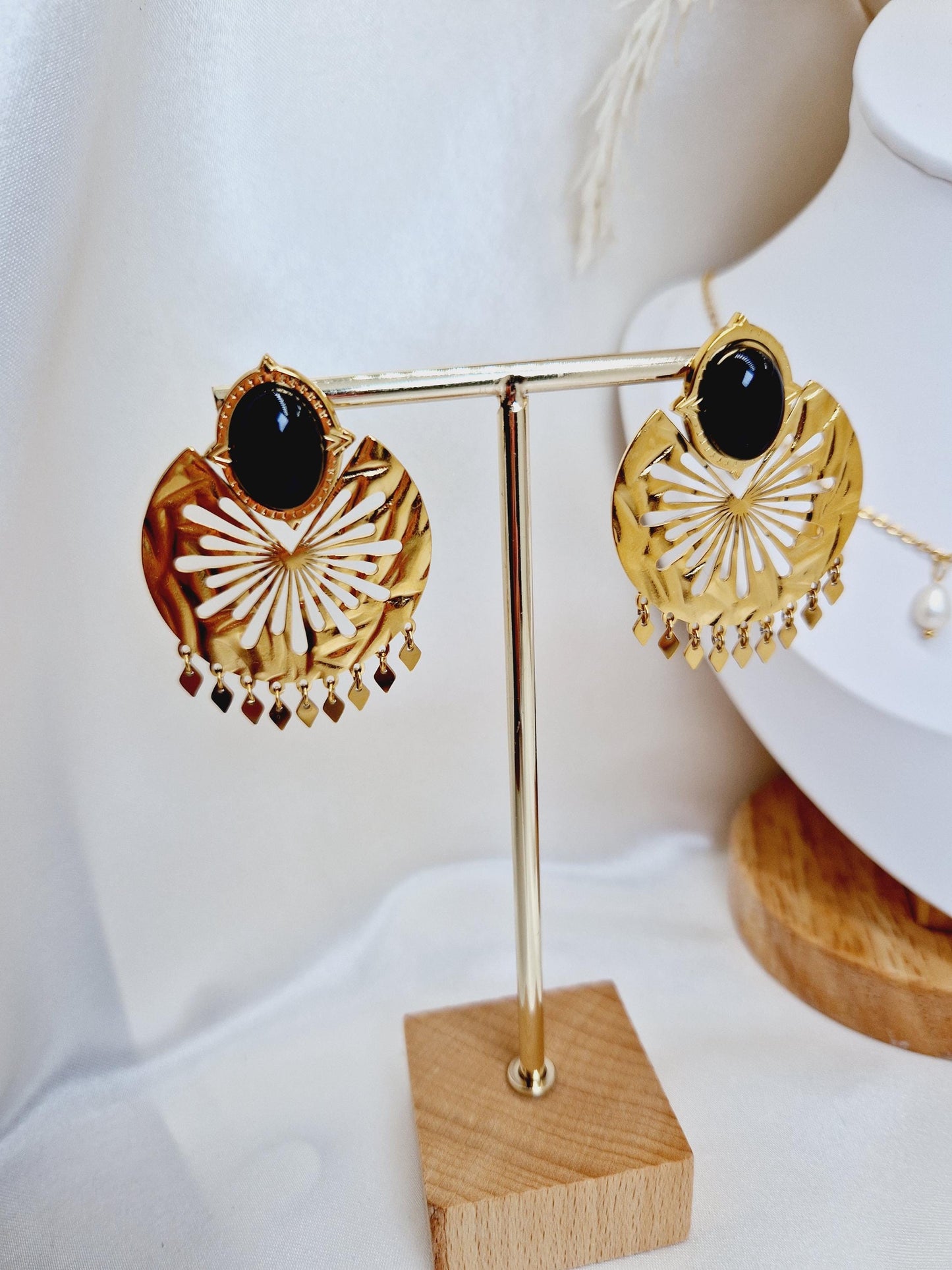 Boucles d'oreilles Neptune