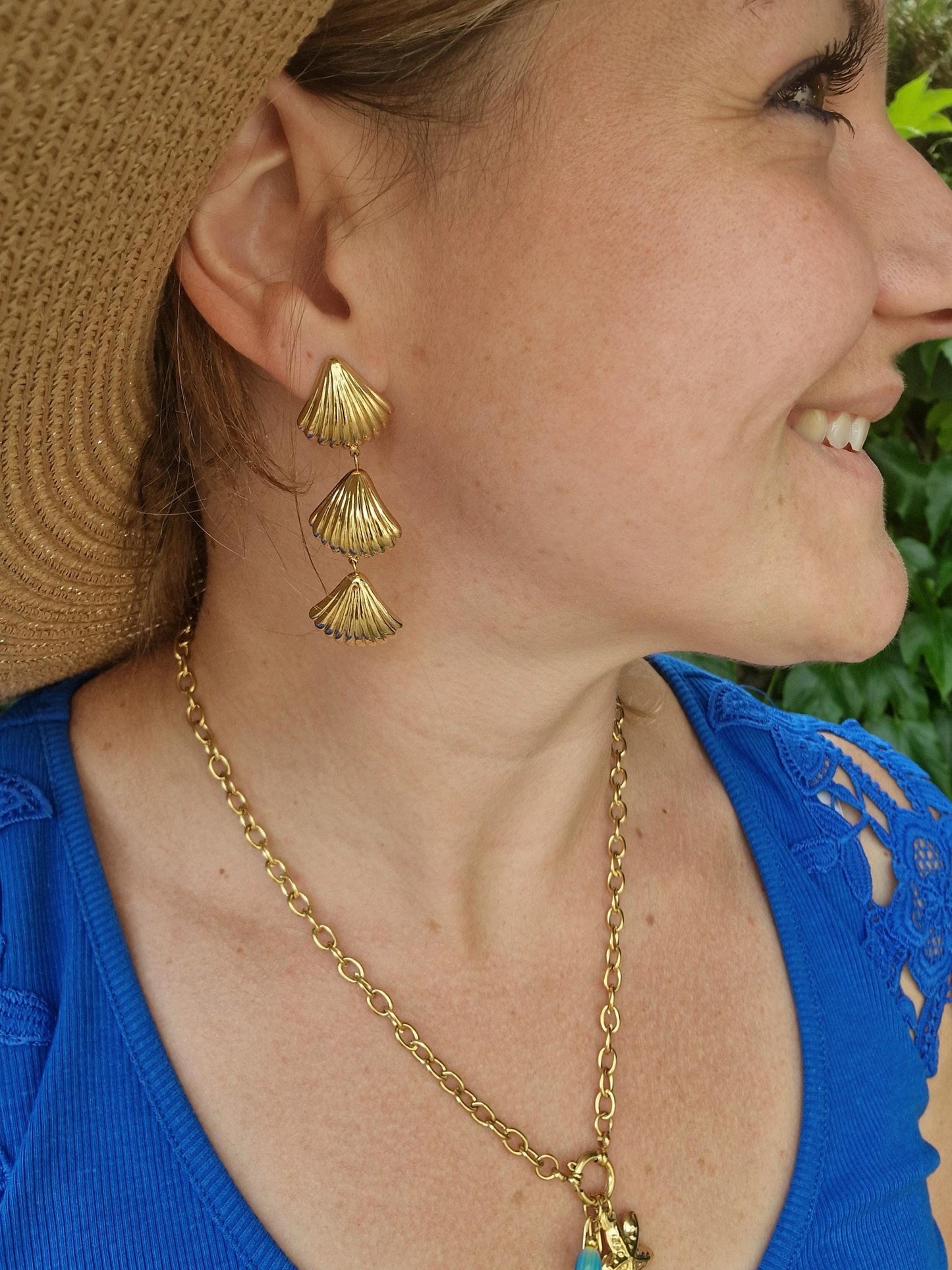 Boucles d’oreilles Coquillages