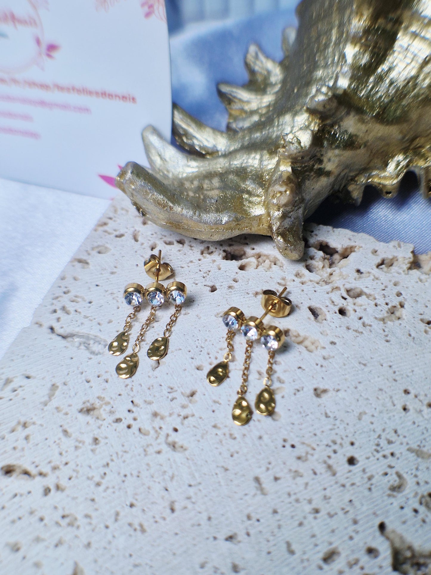 Boucles d’oreilles Adèle